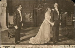 Richard Bennett - Grace Elliston - Edmund Breese in "The Lion and the Mouse" by Charles Klein Postcard