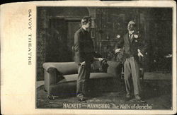 Hackett-Mannering "The Walls of Jericho" Postcard