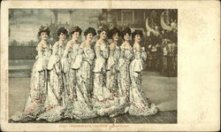 7157,Bridesmaids,Chinese Honeymoon Theatre Postcard Postcard