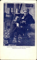 David Warfield, The Music Master Theatre Postcard Postcard