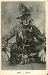 Fred A. Stone - Wizard of Oz Scarecrow Postcard