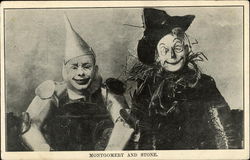 Montgomery and Stone - Wizard of Oz Postcard