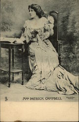 Mrs. Patrick Campbell Actresses Postcard Postcard