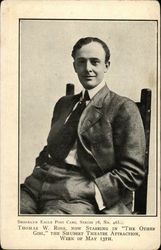 Thomas W. Ross, Now Starring in "The Other Girl," The Shubert Theatre Attraction, Week of May 13th Actors Postcard Postcard