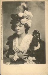 Mrs. Brown Potter Actresses Postcard Postcard