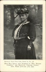 May Irwin Actresses Postcard Postcard