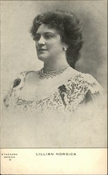 Lillian Nordica Opera Postcard Postcard