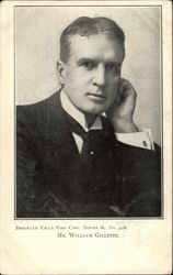 Mr. William Gillette Postcard