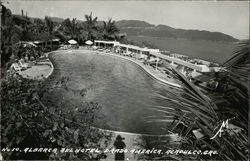 Alberca del Hotel Prado America Acapulco, Mexico Postcard Postcard