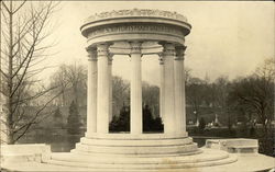 Grave of Mary Baker Eddy, Mt. Auburn Cemetery Cambridge, MA Postcard Postcard