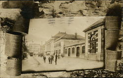 Street Scene Troy, NY Postcard Postcard