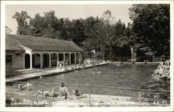 McCormick's Creek State Park - Swimming Pool Postcard