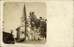 Street View of Church Forestport, NY Postcard Postcard