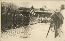 Military Review, France 1919 Postcard