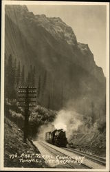 East portal Connaught Tunnel, Mt. Macdonald British Columbia Canada Postcard Postcard