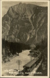 Mt. Field and Kicking Horse River British Columbia Canada Postcard Postcard