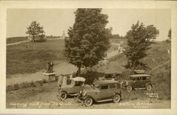 Looking north from The Grotto, Martyrs' Shrine Midland, ON Canada Ontario Postcard Postcard