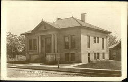 Public Library Postcard