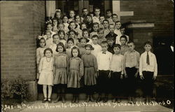 Case-Woodland School - 4th Grade Cleveland, OH Postcard Postcard