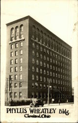 Street View of the Phyllis Wheatley Building Cleveland, OH Postcard Postcard