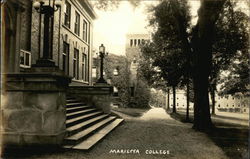 Marietta College Ohio Postcard Postcard