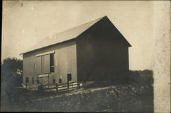 Farm Scene with Barn Farming Postcard Postcard