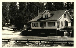 Legion Lake Resort Custer, SD Postcard Postcard