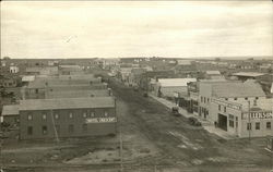 Frontier View - Hotel Crescent, Hellekson-Kennedy Lumber Co. Postcard