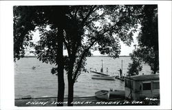 Enemy Swim Lake Waubay, SD Postcard Postcard