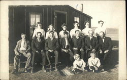 Photo of Bible Class, Frontier Home Watson, SD Postcard Postcard