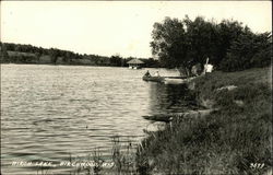 Birch Lake Birchwood, WI Postcard Postcard