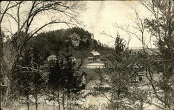 View of Twin Bluff Postcard