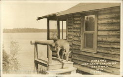 Morgan's Lost-Land-Lake Resort Postcard