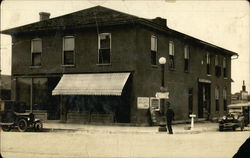 View of Building From Street Postcard