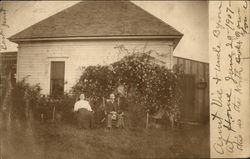 Aunt Vie & Uncle Byron at Home Marshall, OK Postcard Postcard