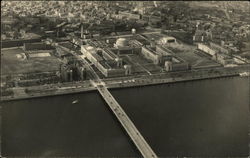 1940's Aerial View of MIT - Massachusetts Institute of Technology Cambridge, MA Postcard Postcard