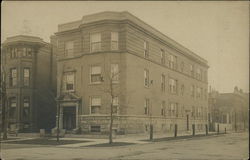 Apartment Building Chicago, IL Postcard Postcard