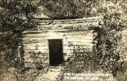 Old cabin - Mutton Hollow Postcard