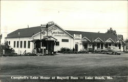 Campbell's Lake House at Bagnell Dam Lake Ozark, MO Postcard Postcard