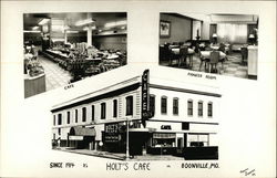 Holt's Cafe Boonville, MO Postcard Postcard