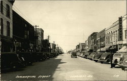 Commercial Street View Lebanon, MO Postcard Postcard