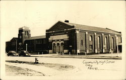 Community High School Colby, KS Postcard Postcard