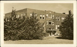 School building Schools & Education Postcard Postcard