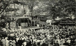 Open Air Theater, House of David Park Postcard