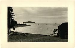 Lake Shore Scene, Michigan? Landscapes Postcard Postcard