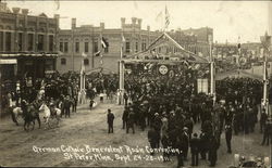 German Catholic Benevolent Association Convention - September 1911 Postcard