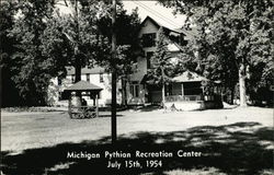 Michigan Pythian Recreation Center - July 15th, 1954 Postcard