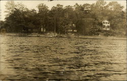 Sunset Point, Pine Lake Doster, MI Postcard Postcard