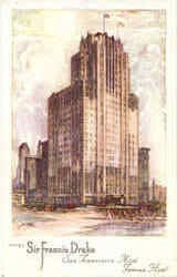 Hotel Sir Francis Drake San Francisco, CA Postcard Postcard