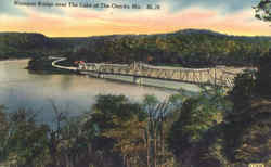 Niangua Bridge Over The Lake Of The Ozarks Postcard